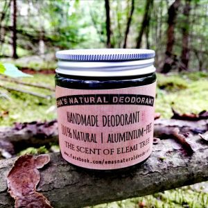 🇱🇹 Natūralus Emos dezodorantas GAIVA SU AŠTRUMU | ELEMI 120 ml