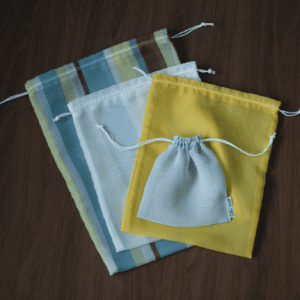 Daugkartinių maišelių rinkinys (permatomų)