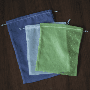 Daugkartinių maišelių rinkinys (permatomų)