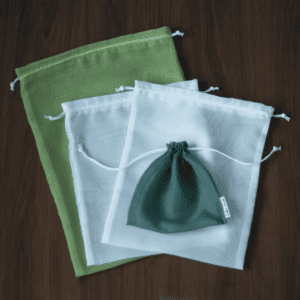 Daugkartinių maišelių rinkinys (permatomų)